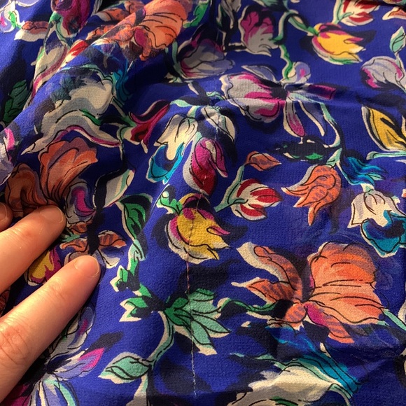 Anthropologie floral wrap dress - Picture 4 of 4